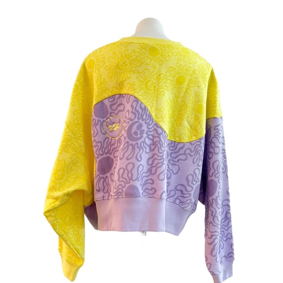 NIKE Euphoria Trend Fleece Cropped Pullover Sweatshirt Size L NEW - Picture 8 of 8